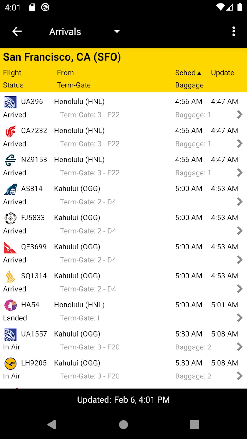 FlightView Flight Tracker - screenshot 4