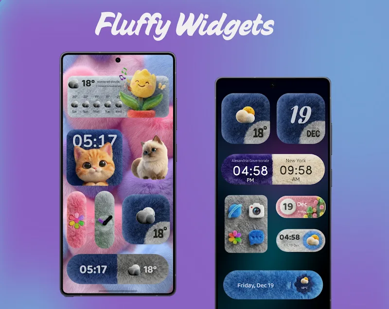 Fluffy Widgets - screenshot 5