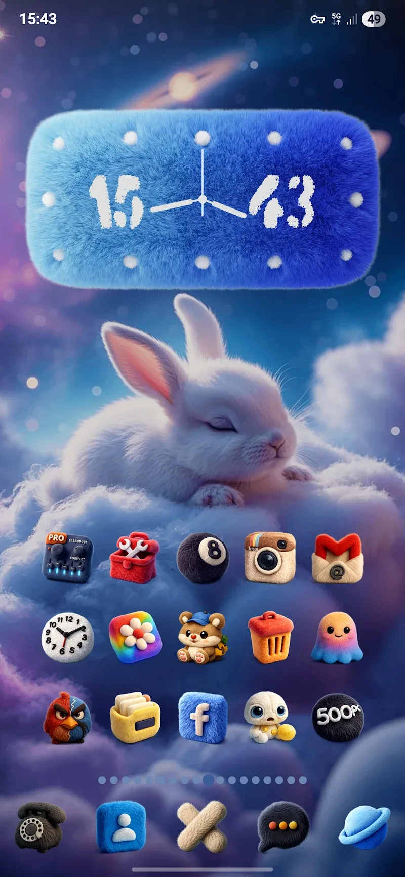 Fluffy 3D - Icon Pack v1.1 APK (Full Version) - screenshot 3