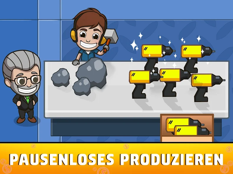 Idle Factory Tycoon - screenshot 1