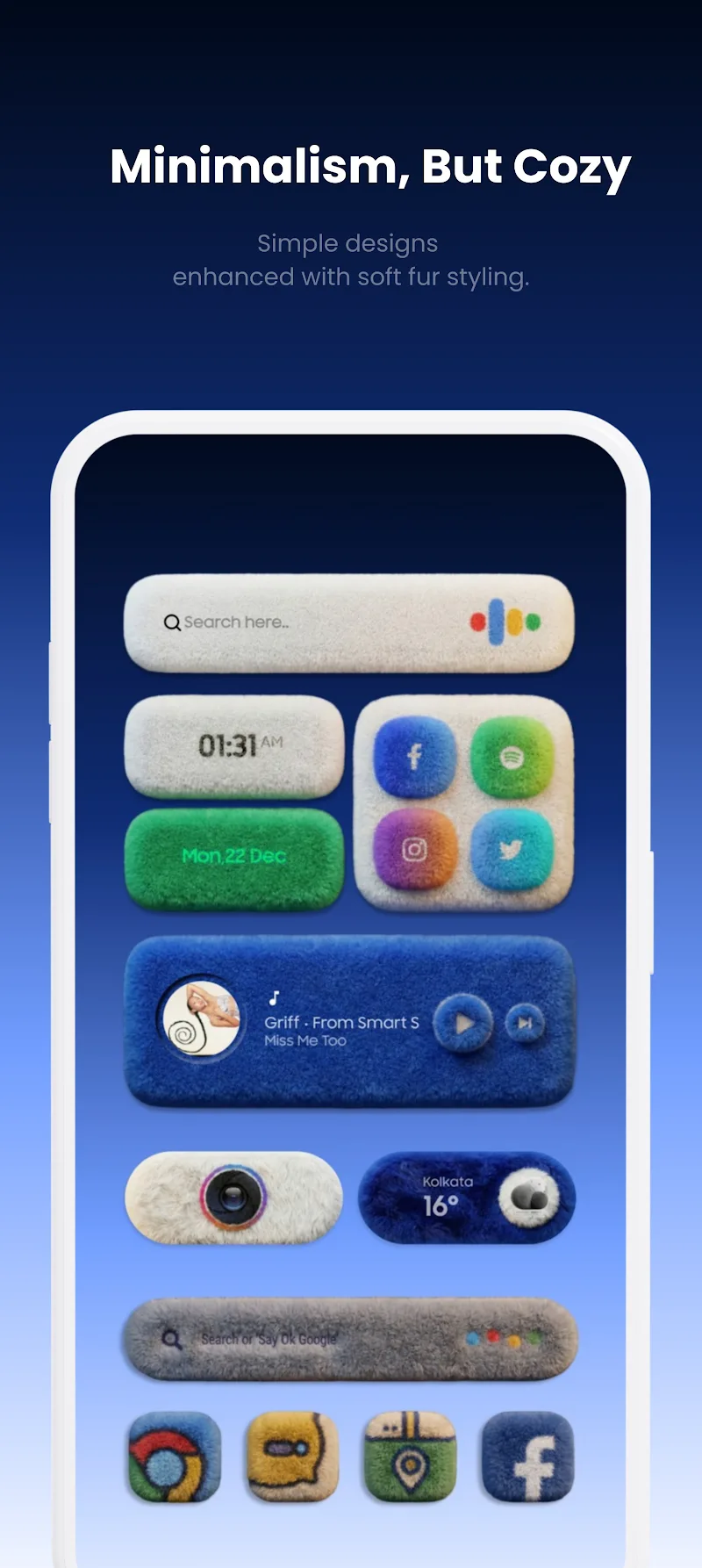 Fluffy Widgets for KWGT - screenshot 5