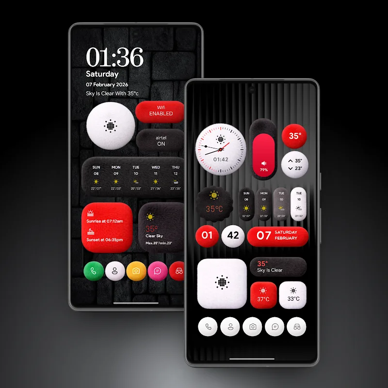 Fluffy Thing KWGT v1.0.4 APK (Full Version) - screenshot 4