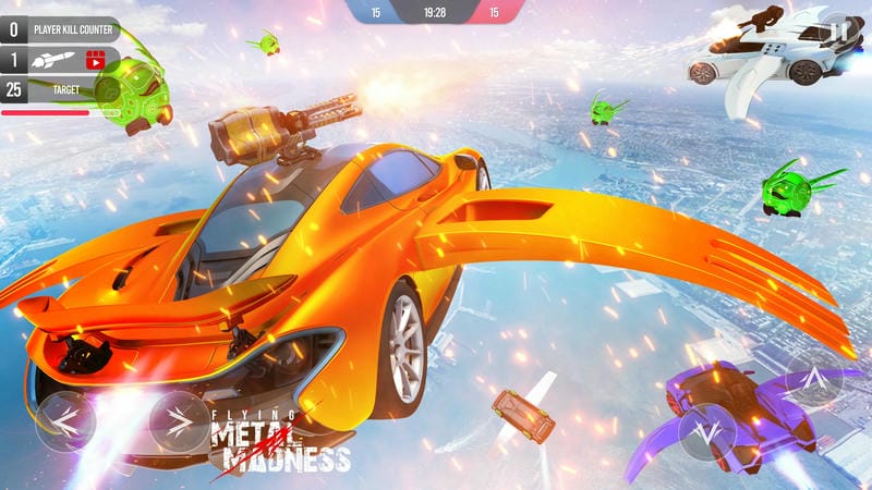 Flying Car Games 3D APK MOD APK icon