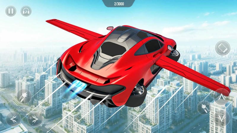 Flying Car Games 3D APK - screenshot 1