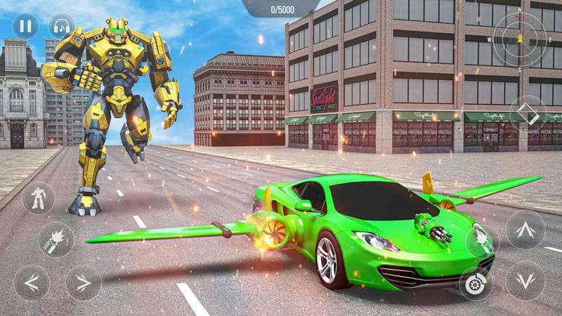 Flying Car Games 3D APK - screenshot 3