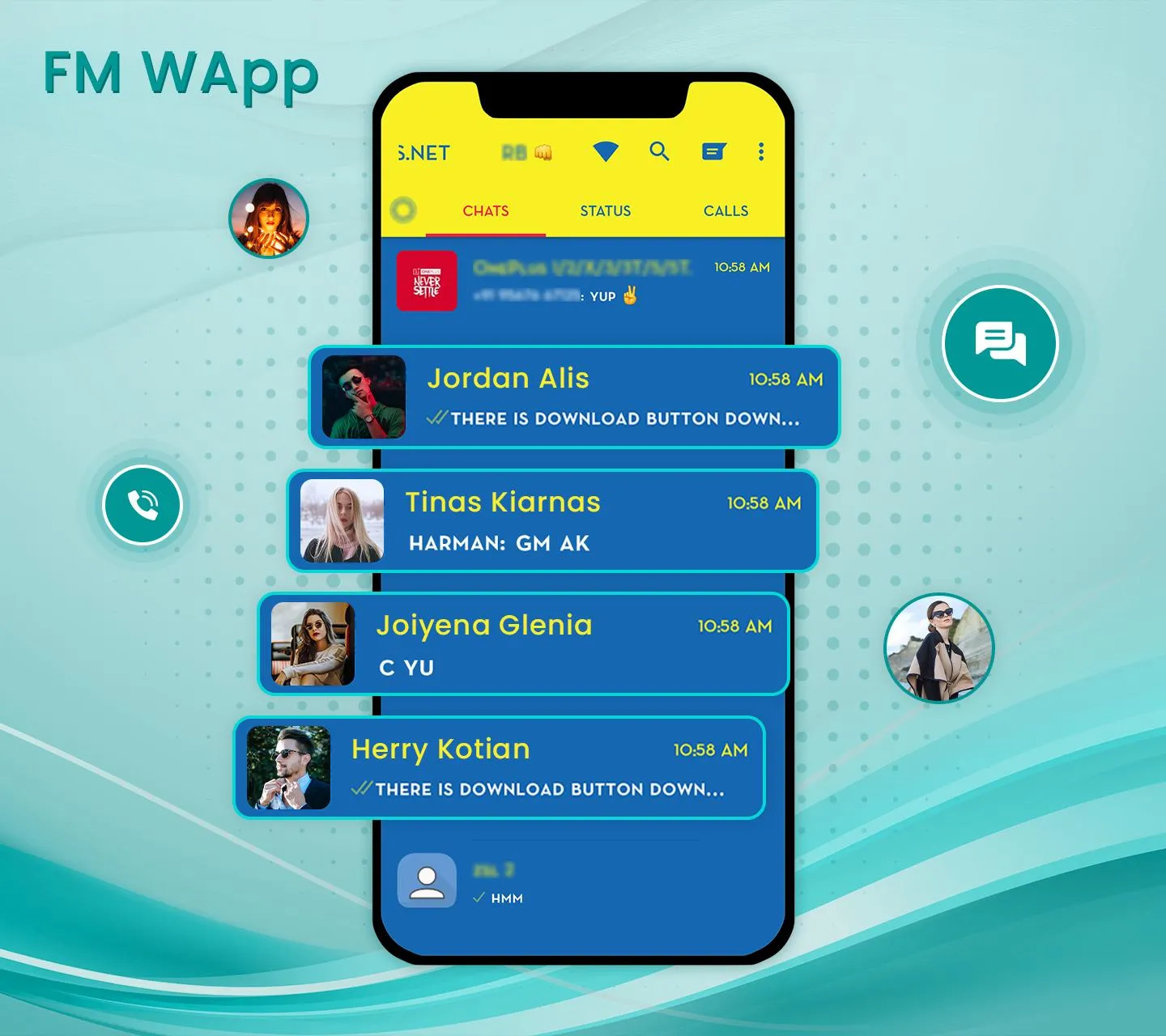 FMWhatsApp APK 18.90.1 for Android [Full Version] - screenshot 1