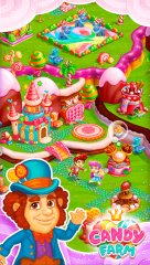Candy Farm: Magic cake town & cookie dragon story - screenshot 2