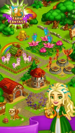 Farm Fantasy: Fantastic Day and Happy Magic Beasts - screenshot 2