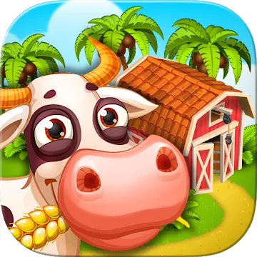 Farm Zoo: Bay Island Village MOD APK icon