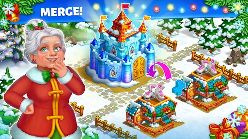 Merge Christmas APK 1.32 [Full Game] for Android - screenshot 2