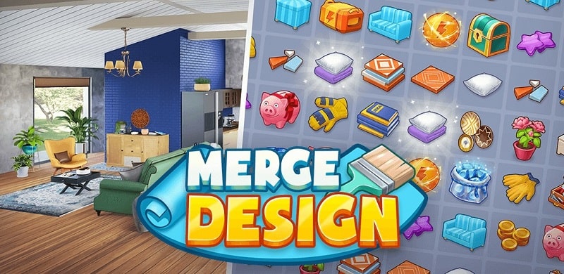 Merge House – Design Makeover APK MOD APK icon