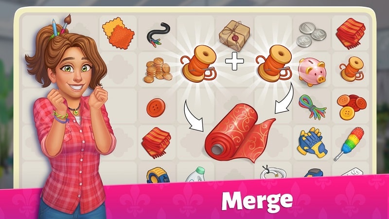 Merge House – Design Makeover APK - screenshot 1