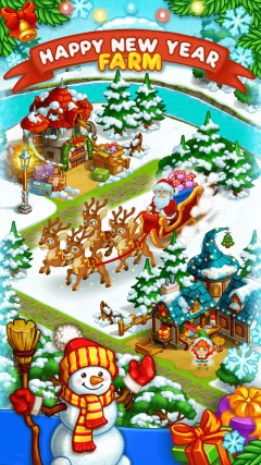Farm Snow: Happy Christmas Story With Toys & Santa - screenshot 3