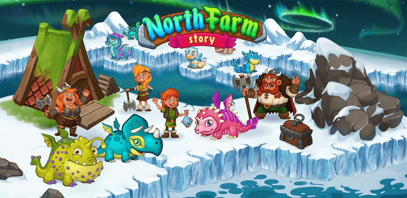 Vikings and Dragon Island Farm APK MOD APK icon