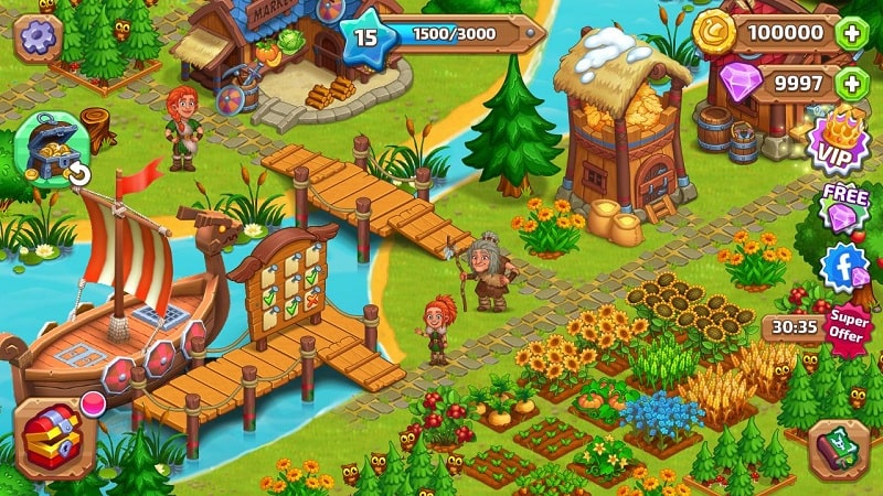 Vikings and Dragon Island Farm APK - screenshot 3