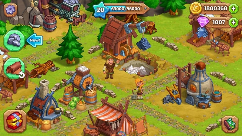 Vikings and Dragon Island Farm APK - screenshot 4