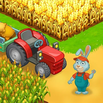 Farm Zoo: Happy Day in Animal Village and Pet City MOD APK icon