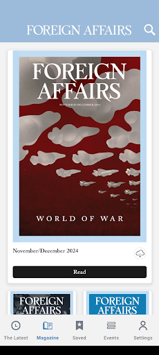 Foreign Affairs Magazine - screenshot 3