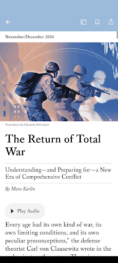 Foreign Affairs Magazine - screenshot 4