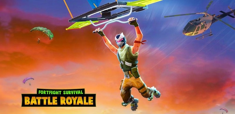 FortFight Battle Royale Shooting Survival 3D APK - screenshot 1