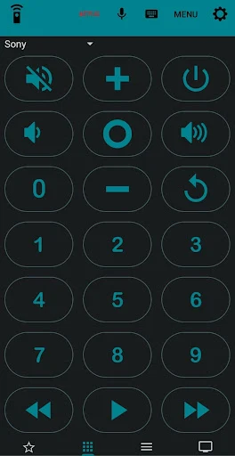 Smart TV remote - screenshot 1