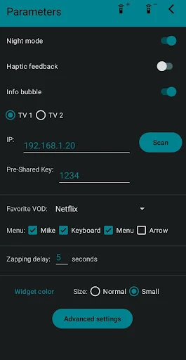 Smart TV remote - screenshot 3