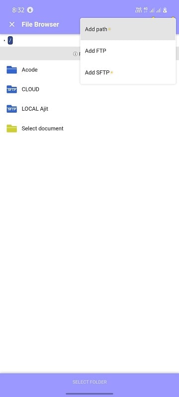 Acode – powerful code editor APK - screenshot 3