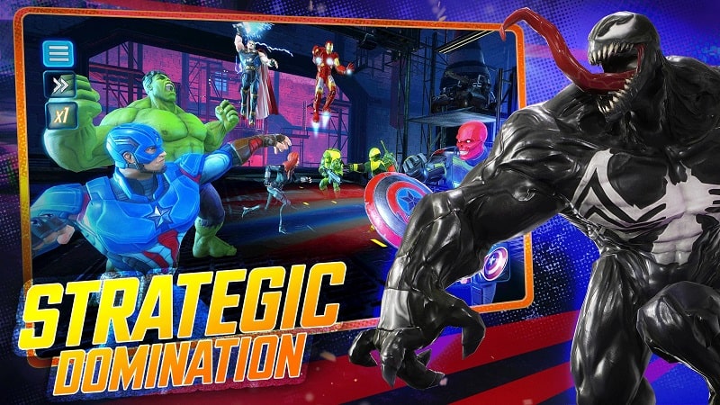 MARVEL Strike Force Squad RPG APK - screenshot 2