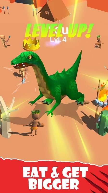 Dinosaur attack simulator 3D APK - screenshot 3