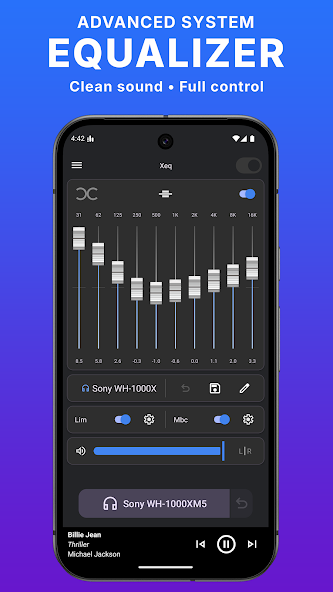 Equalizer XEQ - screenshot 2