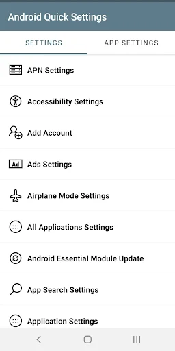 Android Quick Settings - screenshot 1