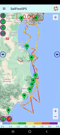 SailFreeGPS - screenshot 2