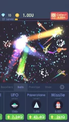Idle Rocket - Aircraft Evolution & Space Battle - screenshot 1