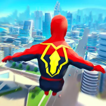 Super Heroes Fly: Sky Dance - Running Game MOD APK icon