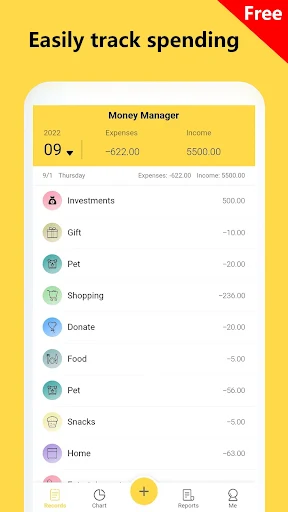 Money Tracker - screenshot 1