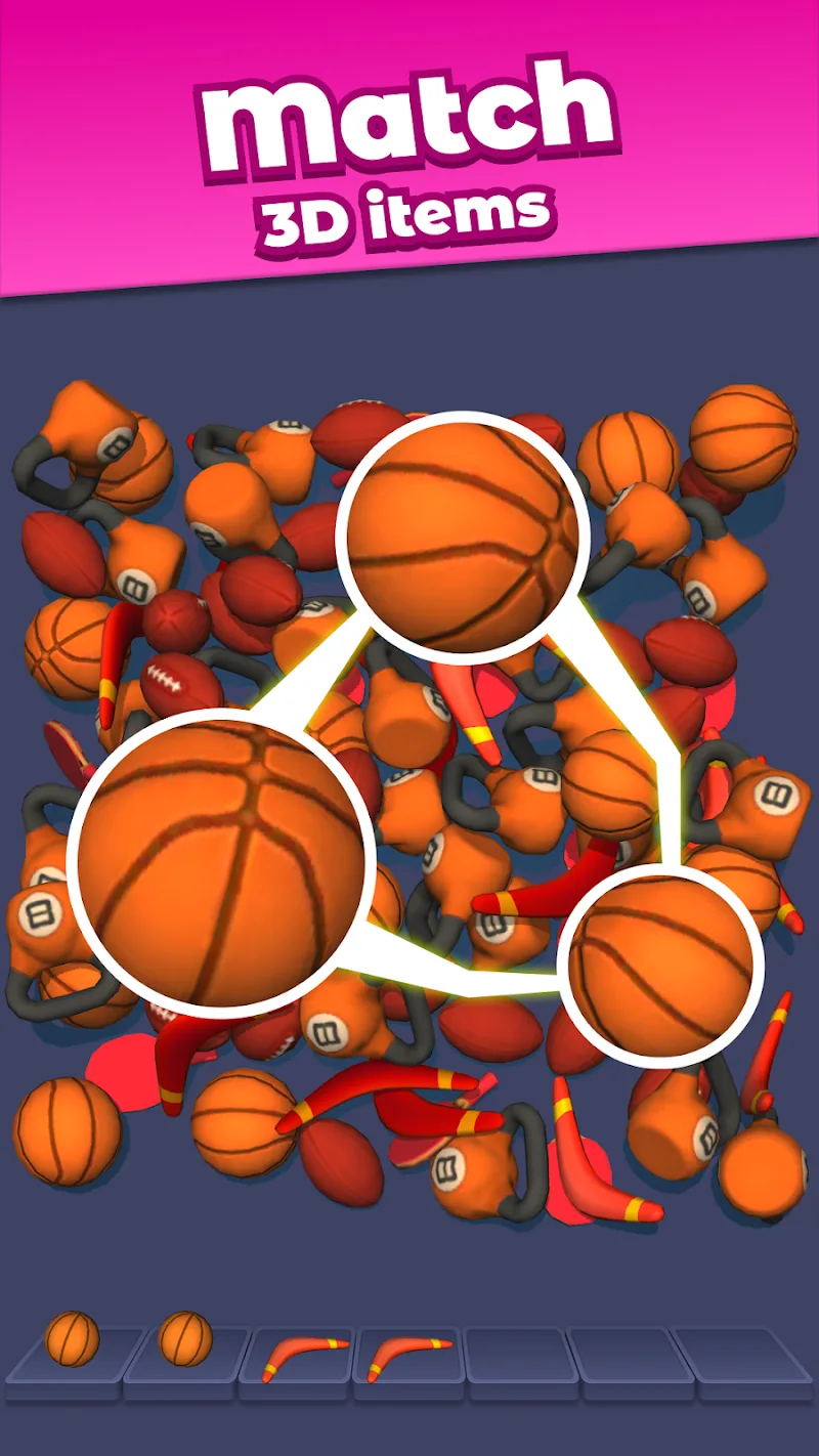 Beauty Match Sexy 3D Triple - screenshot 4