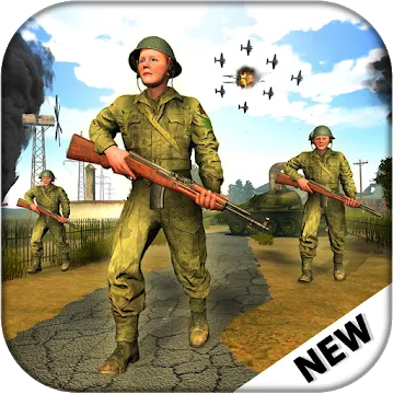 Frontline World War 2 - Fps Survival Shooting Game MOD APK icon