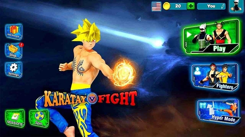 Karate King Kung Fu Fight Game APK MOD APK icon