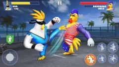 Kung Fu Animal Fighting Games: Wild Karate Fighter - screenshot 2