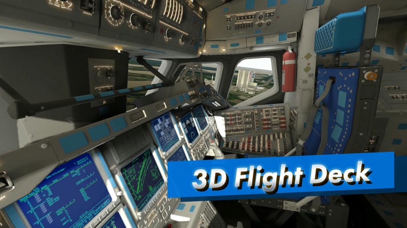 F-Sim  Space Shuttle 2 - screenshot 1