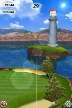 Flick Golf! - screenshot 1