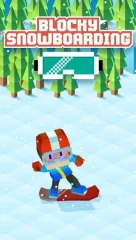 Blocky Snowboarding - screenshot 4