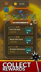 Idle Blacksmith - AFK Merge Tycoon - screenshot 4