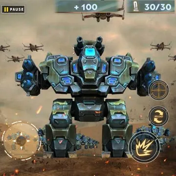 FUTURISTIC WAR ROBOTS MOD APK icon