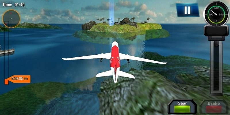 Flight Pilot Simulator 3D APK - screenshot 1