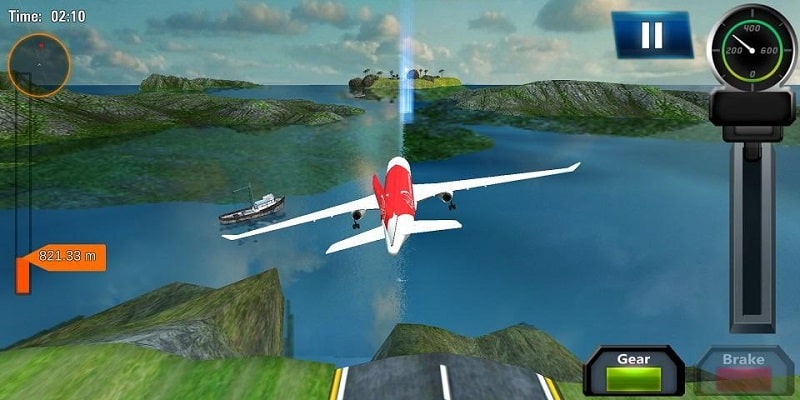 Flight Pilot Simulator 3D APK - screenshot 3