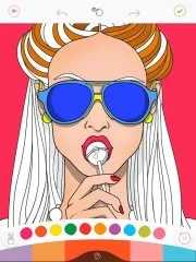 Colorfy: Coloring Book for Adults - Free - screenshot 1