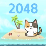2048 Kitty Cat Island MOD APK icon