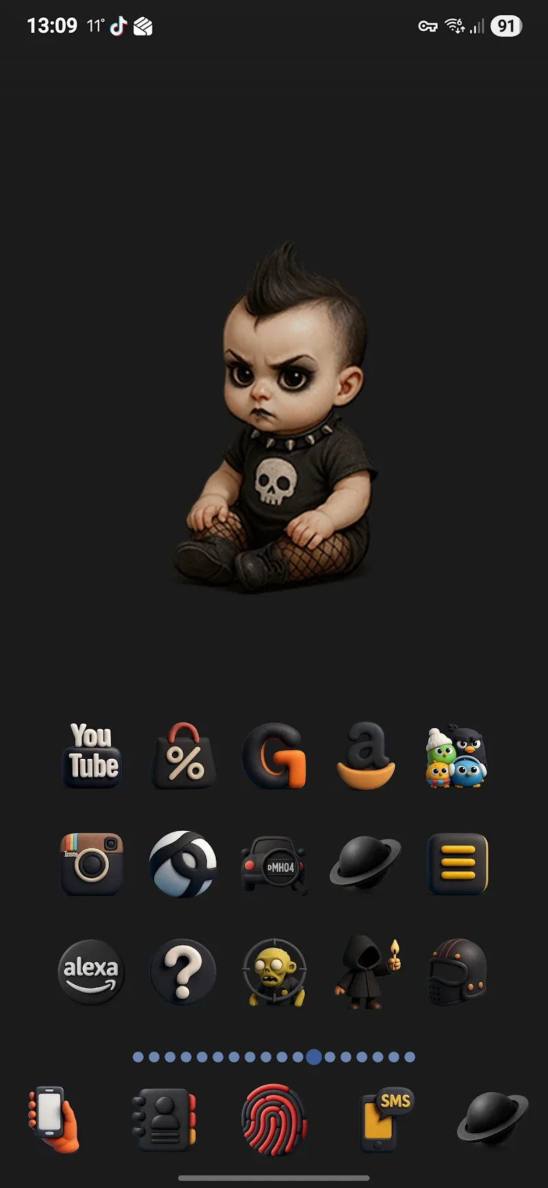 Funko Dark - Icon Pack v1.1 APK (Full Version) - screenshot 3