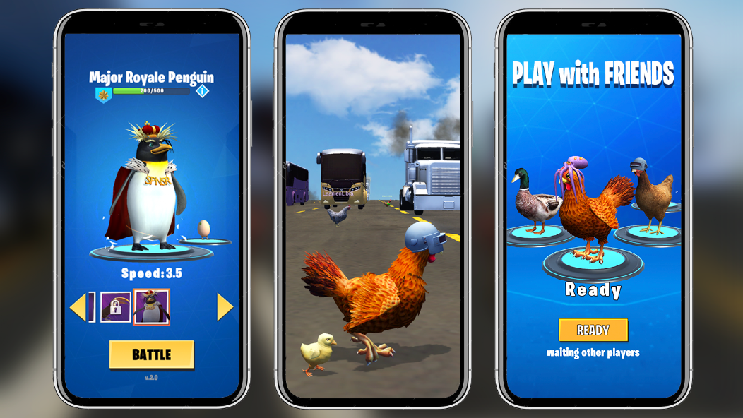 Chicken Simulator: Cross Road Royale Challenge - screenshot 6